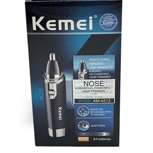 Kemei KM 6512 Professional Personal Care Nose Hair Trimmer‎ Eyebrow Ear Groomer